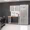 Seville Classics UltraHD Height Adjustable Workbench, 60" W x 24" D x 28.5" to 42"H